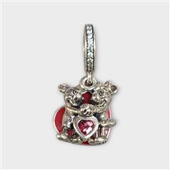 Pandora Charm, Disney Mickey and Minnie With Love, #797769CZR